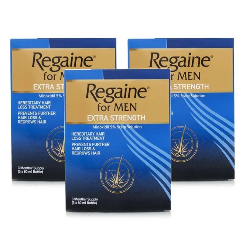 Regaine For Men Extra Strength Solution - 9 Month Supply