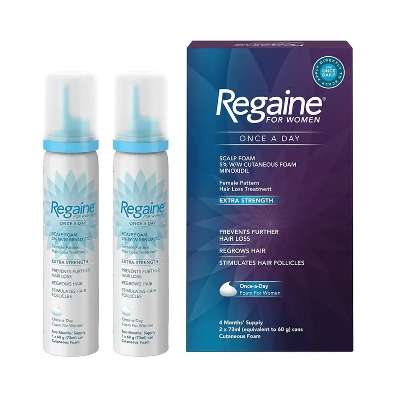 Regaine For Women Extra Strength Foam 2x 73ml