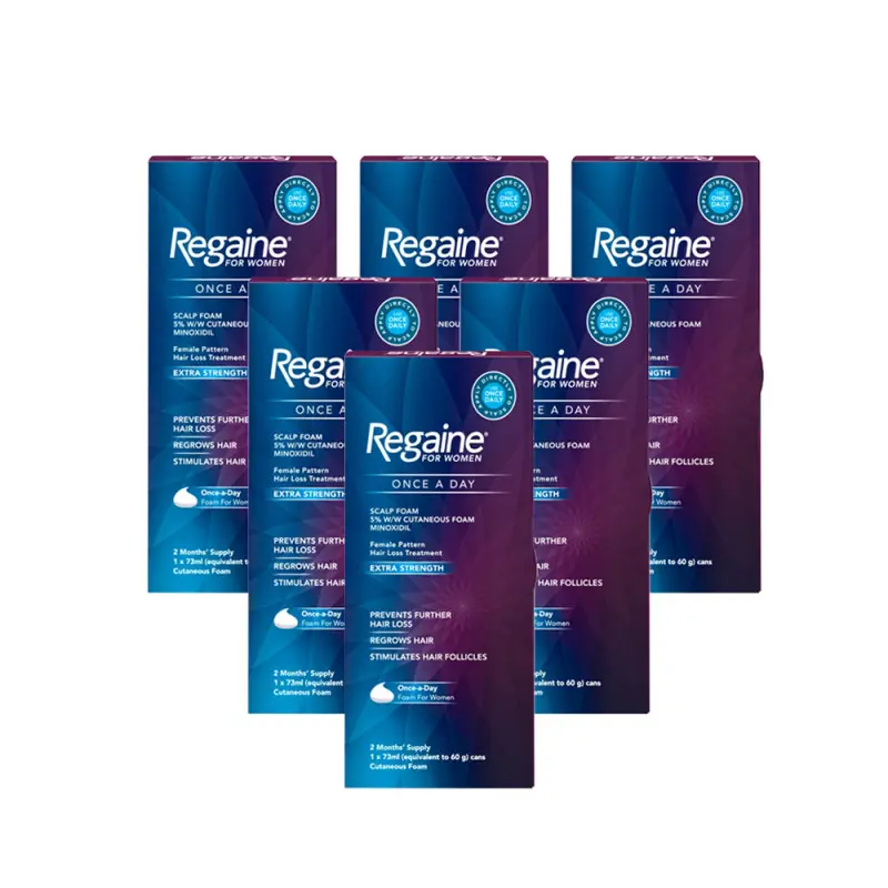 Regaine For Women Foam - 12 Months Supply