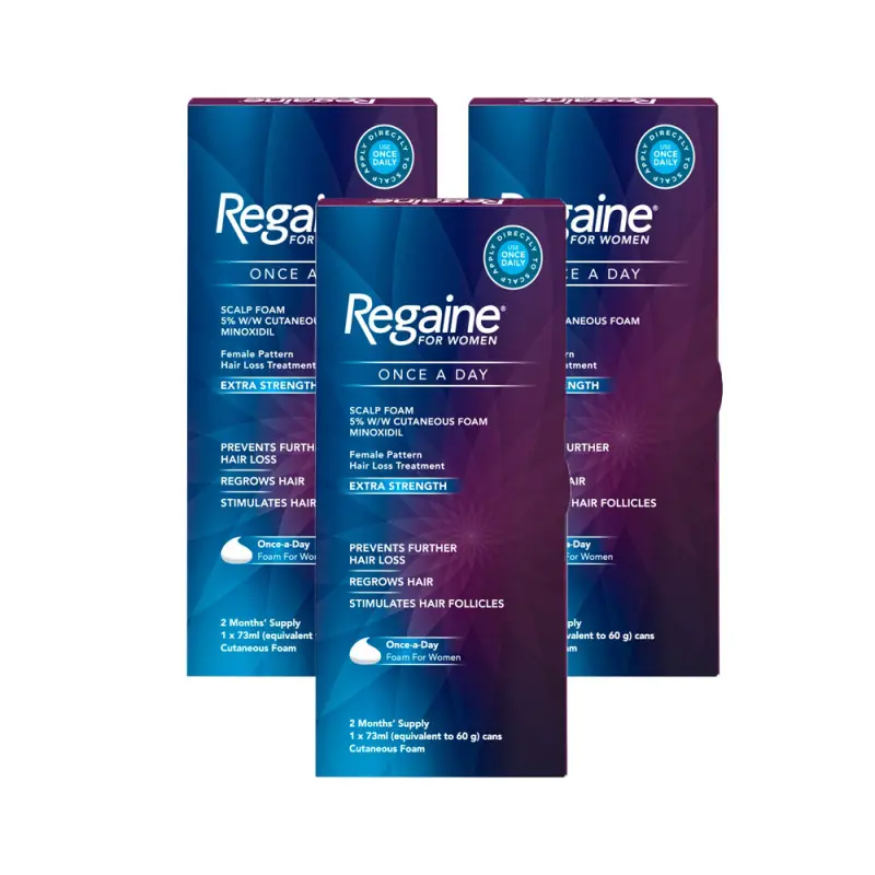 Regaine For Women Foam - 6 Months Supply