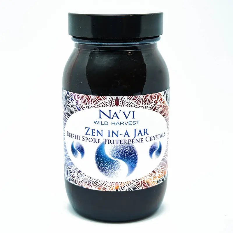 Reishi Spore Triterpene Crystals · Zen in a Jar