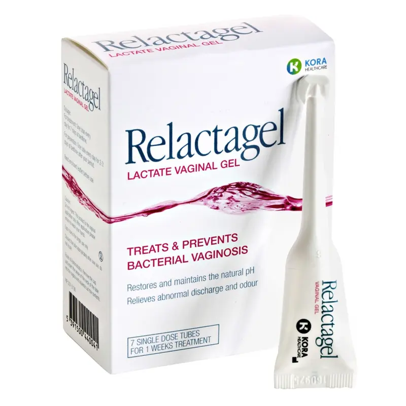 Relactagel Lactate Vaginal Gel - 5ml Pre-filled Applicators - Box of 7