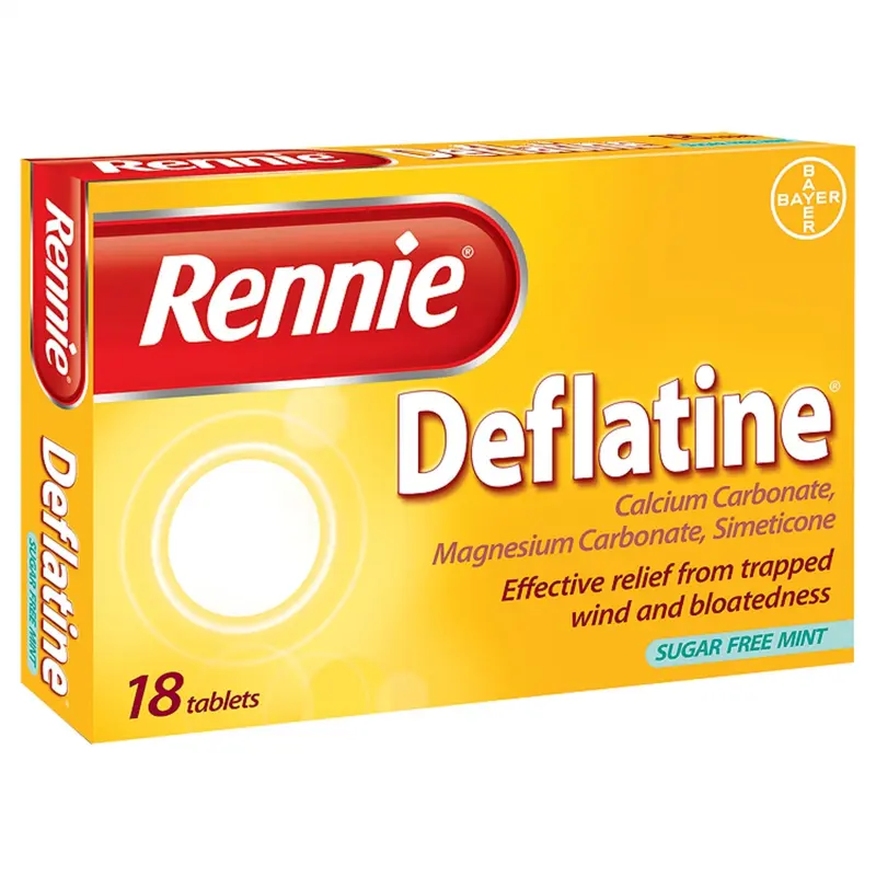 Rennie Deflatine 18 Tablets (A)