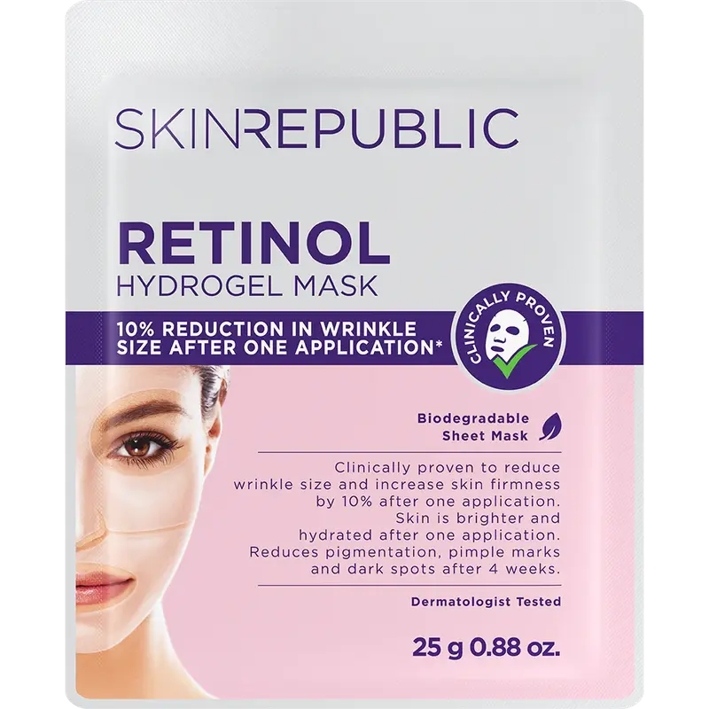 Retinol Hydrogel Face Sheet Mask