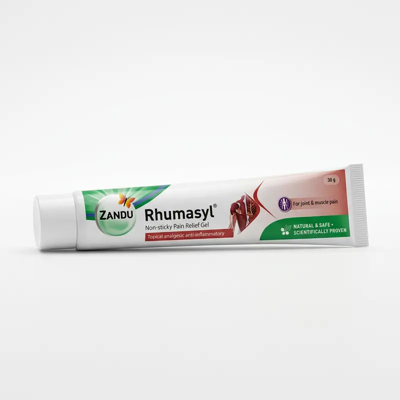 Rhumasyl Gel - Backache Joints Pain Knee Pain Strains Muscle Pain 30g