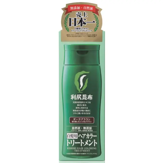 Rishiri - Dark Brown Hair Coloring Treatment 200g.