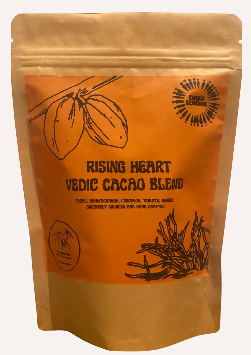 Rising Heart - Vedic Cacao Blend , The Leaning Tree x Ednas Remedies