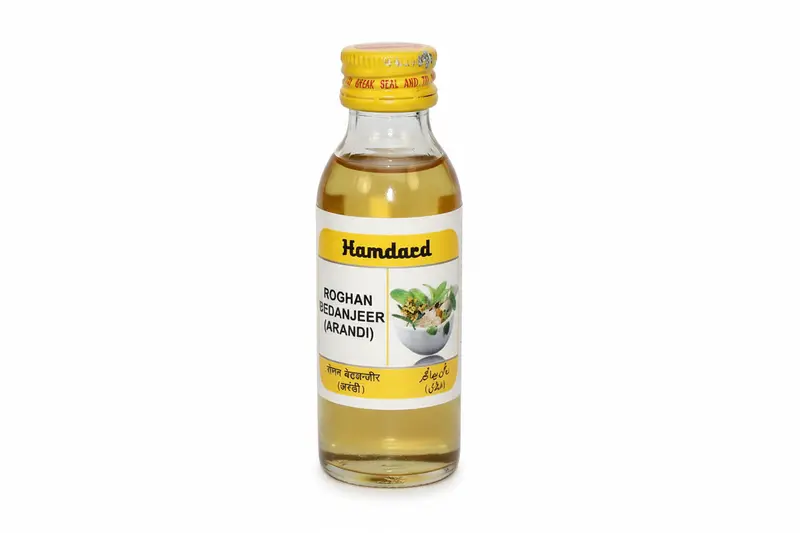 Roghan Arandi castor oil hamdard