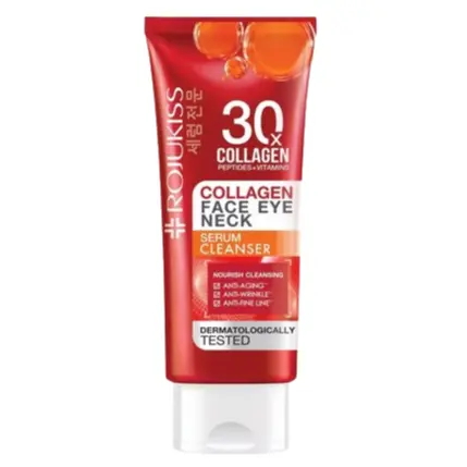 Rojukiss - Collagen Face Eye Neck Serum Cleanser 70g.
