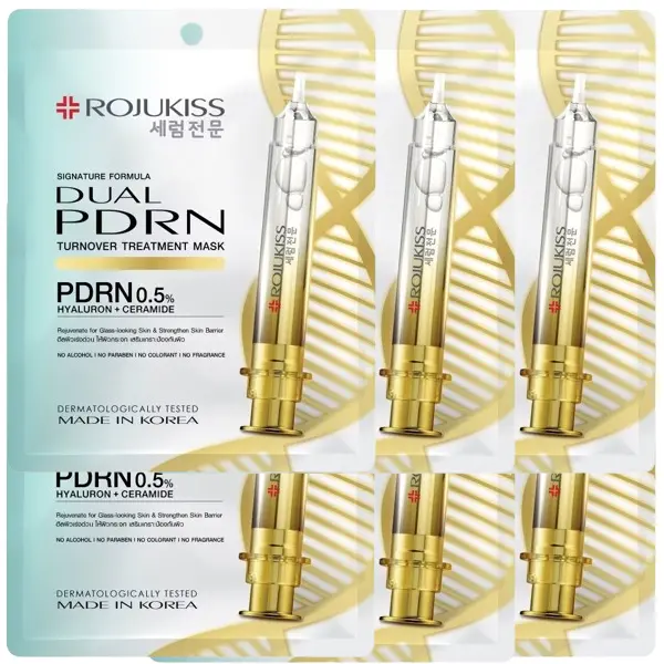 Rojukiss - Dual PDRN Turnover Treatment Mask (Pack of 6)