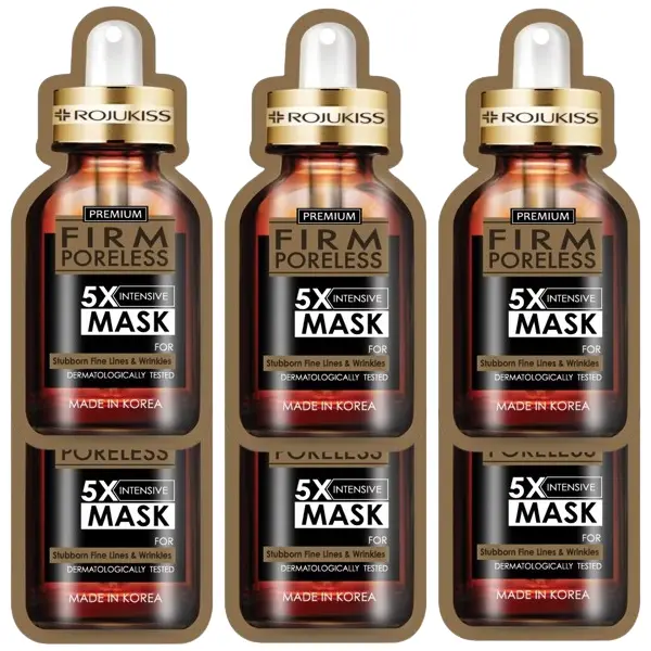 Rojukiss - Premium Firm Poreless 5X Intensive Mask (Pack of 6)