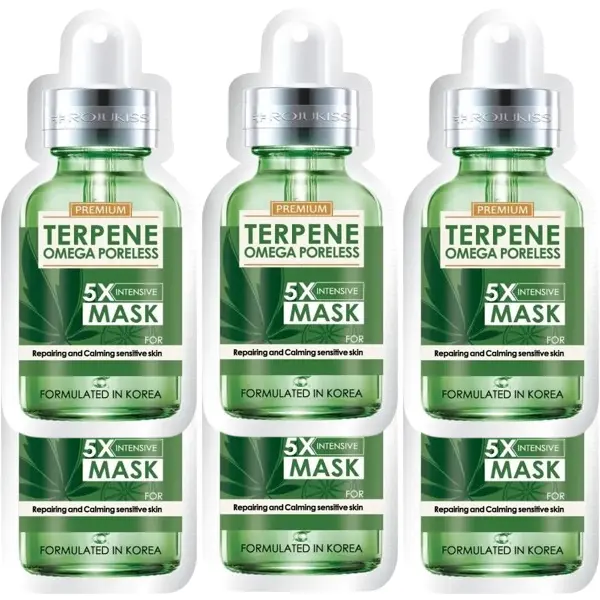 Rojukiss - Premium Omega Poreless Terpene 5X Intensive Mask (Pack of 6)