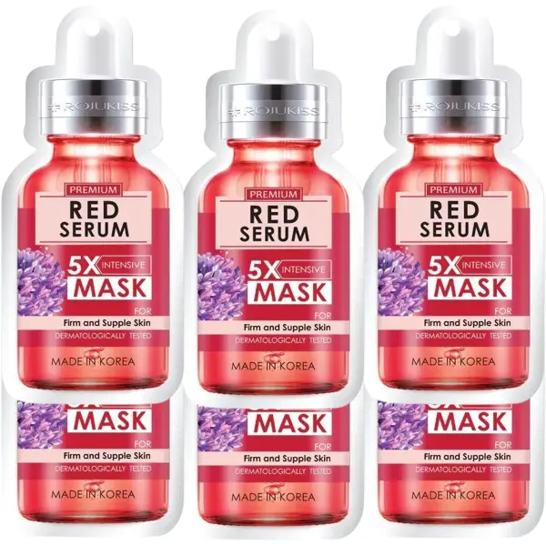 Rojukiss - Premium Red Serum 5X Intensive Mask (Pack of 6)