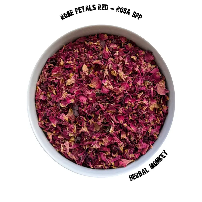 Rose Petals Red | Rosa Spp | Natural Rose Petals | Premium Botanical