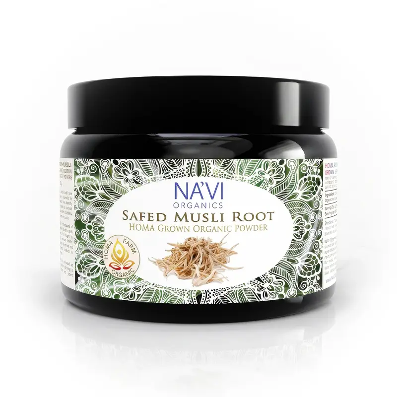Safed Musli Powder · Pure · White Gold · Wild Harvested