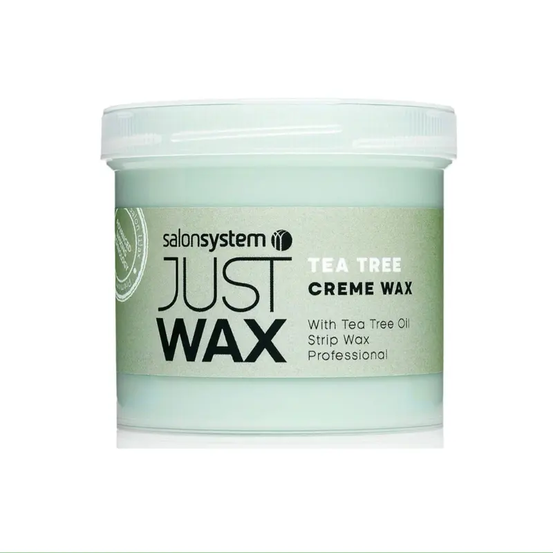 Salon System Just wax tea tree cream wax