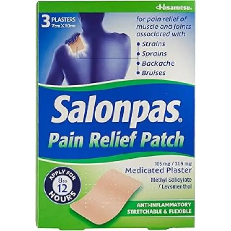 Salonpas Pain Relief 3 Patches