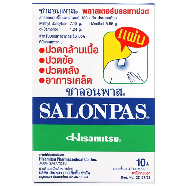 Salonpas - Salonpas Medicated Plaster (10 pcs.)