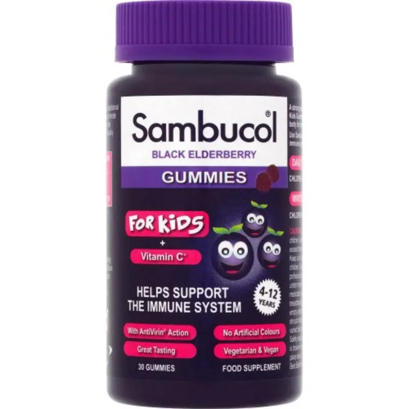 Sambucol Gummies for Kids 30 Gummies