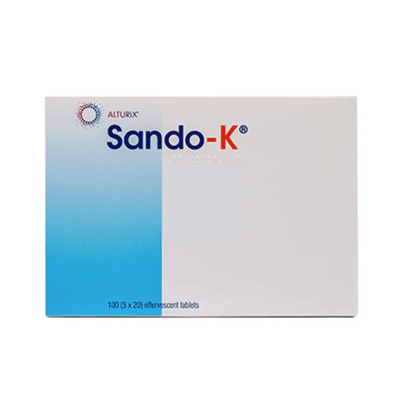 Sando-K Effervescent Tablets 470mg - pack of 100 (P)