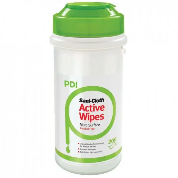 Sani-cloth active wipes
