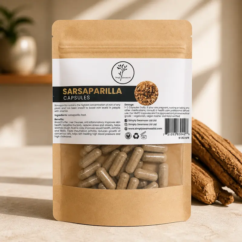 Sarsaparilla Root Capsules