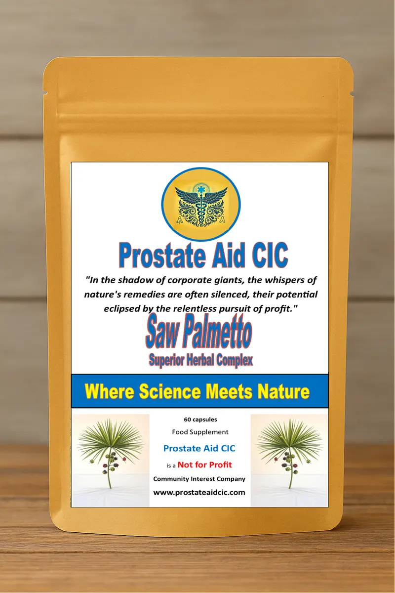 Saw Palmetto Extract Complex 60 Capsules | Herbal Supplement