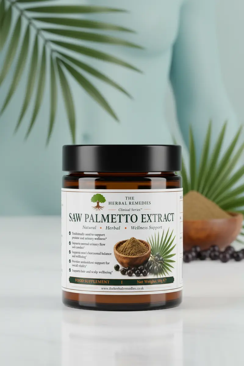 Saw Palmetto Extract | Men's Health, Prostate & Hair Follicle Support