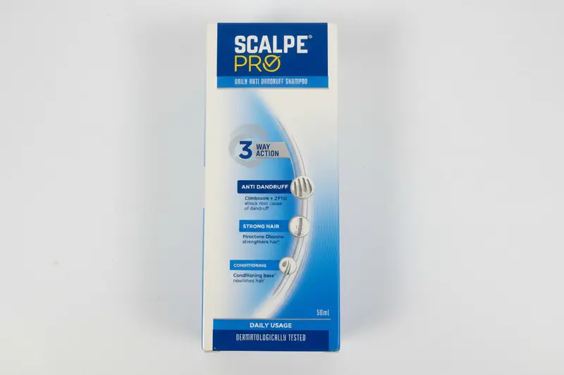 Scalpe Pro Daily Anti-Dandruff Shampoo 100ml, target the root cause of dandruff