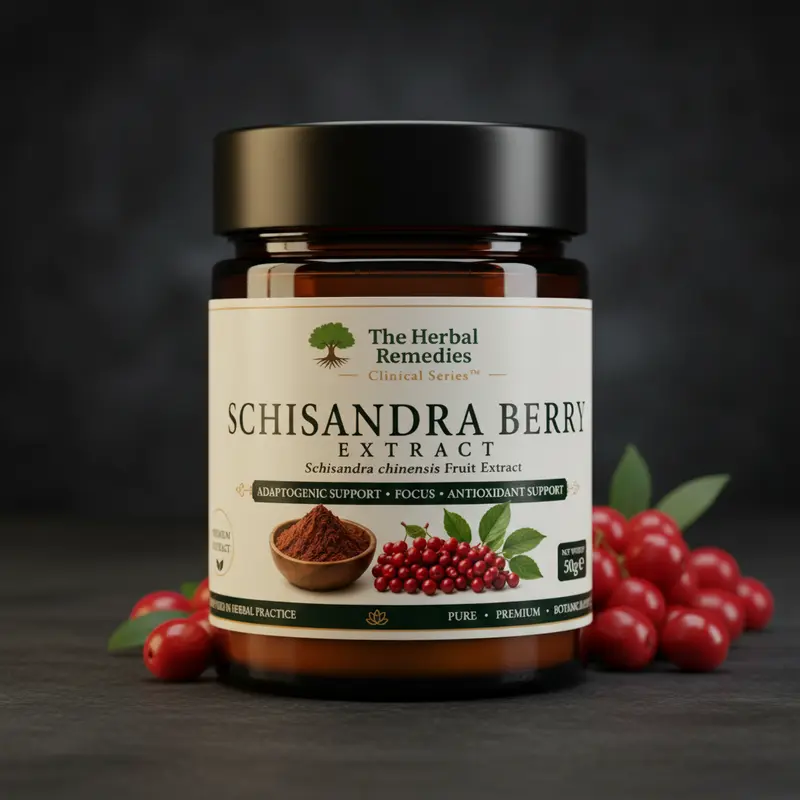 Schisandra Berry Extract | Adaptogenic Support, Vitality & Liver Wellness