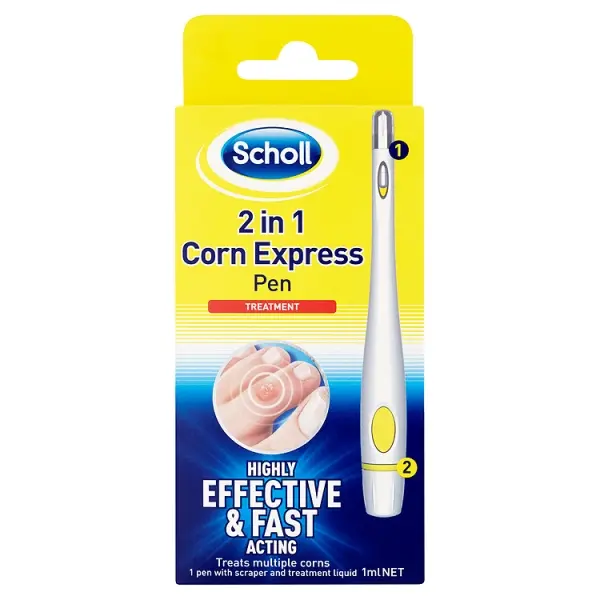 Scholl 2 in 1 Corn Express Pen Treatment 1ml