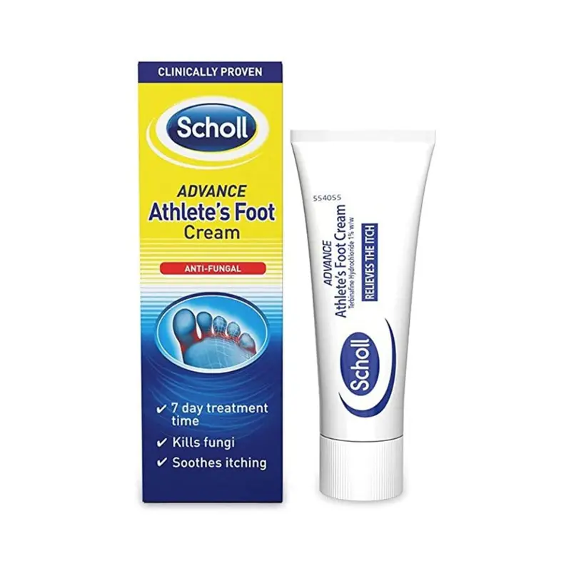 Scholl Advance Athletes's Foot Cream 15g