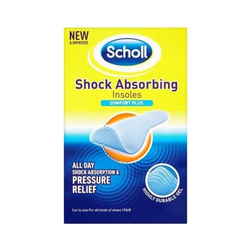 Scholl Shock Absorbing Insoles - 1 Pair