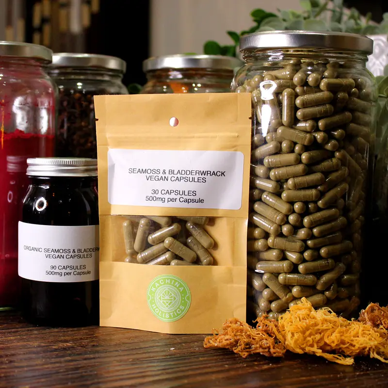 Seamoss & Bladderwrack Capsules
