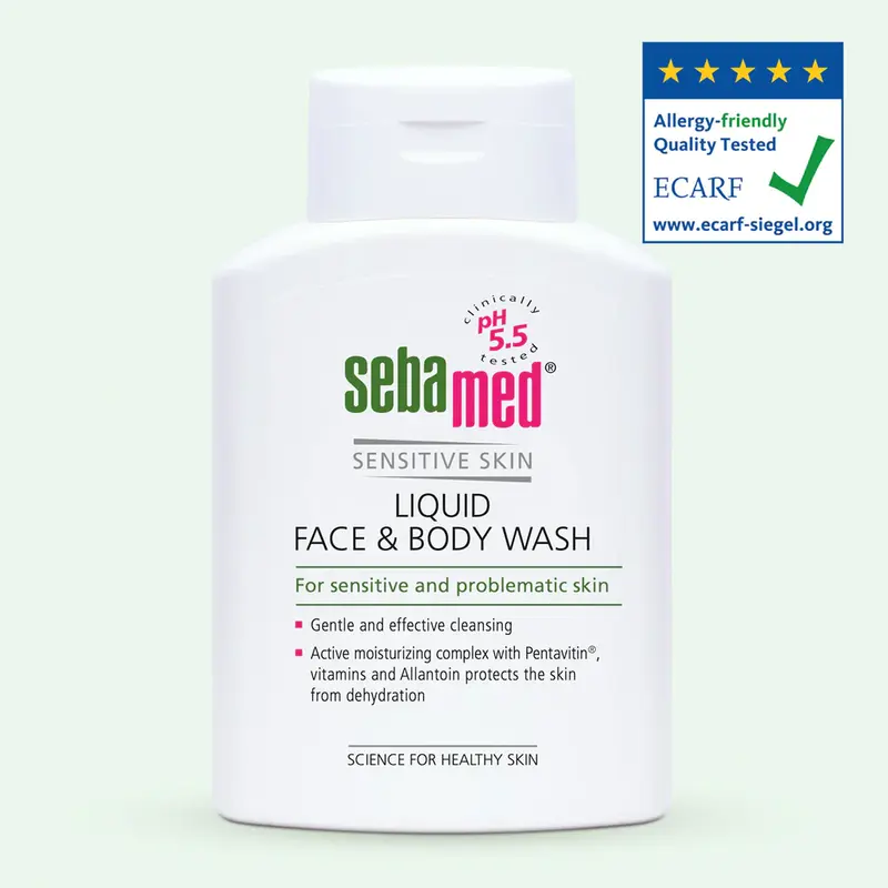 Sebamed Liquid Face & Body Wash, 200 ml (A)