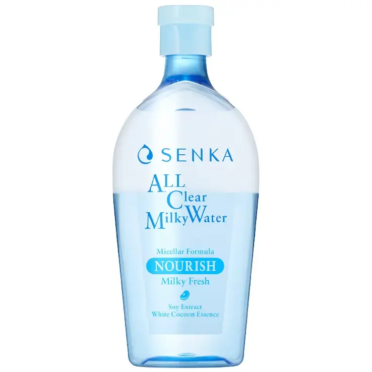 Senka - ALL Clear Milky Water Micellar Formula Nourish 400ml.