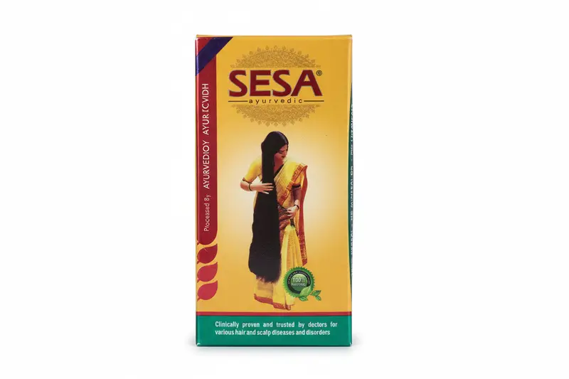 Sesa ayurvedic Hair Oil helps in hair and scalp conditions