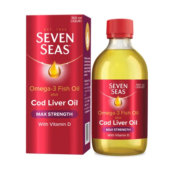 Seven Seas Cod Liver Oil Max Strength 300ml