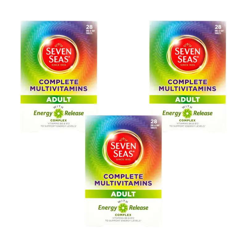 Seven Seas Complete Multivitamins Tablets Triple Pack