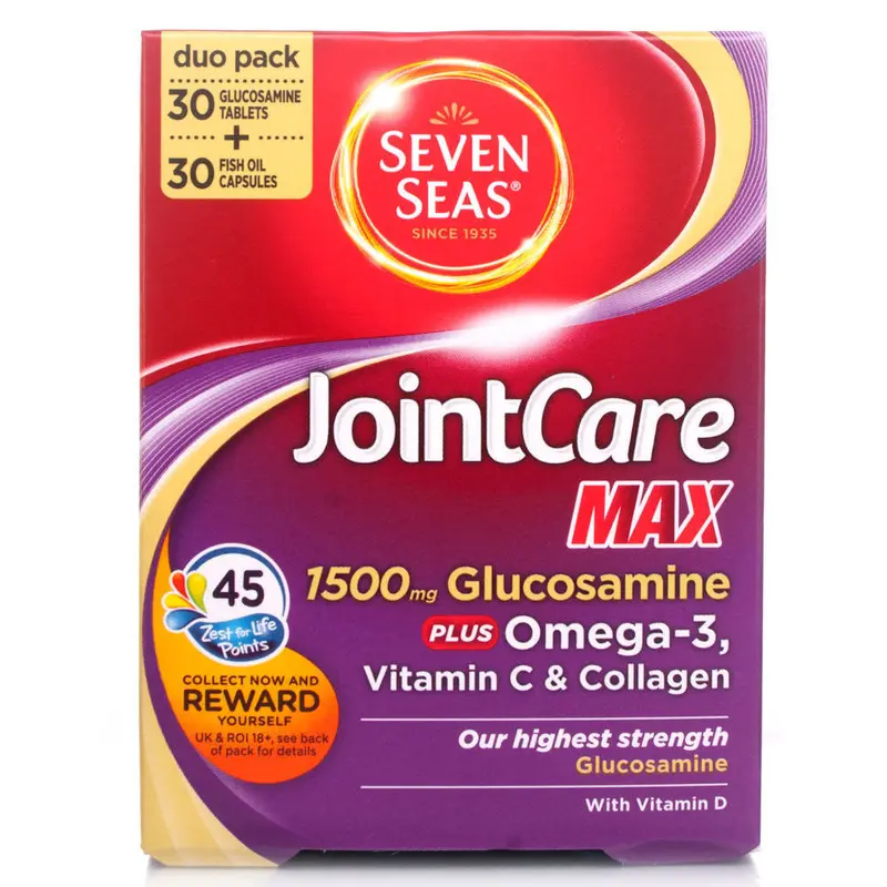 Seven Seas Jointcare Xcel max Duo Pack (30 Capsules)