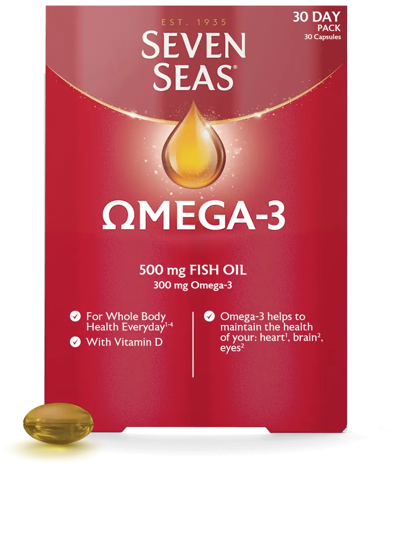 Seven Seas Omega-3 Fish Oil 30 Caps
