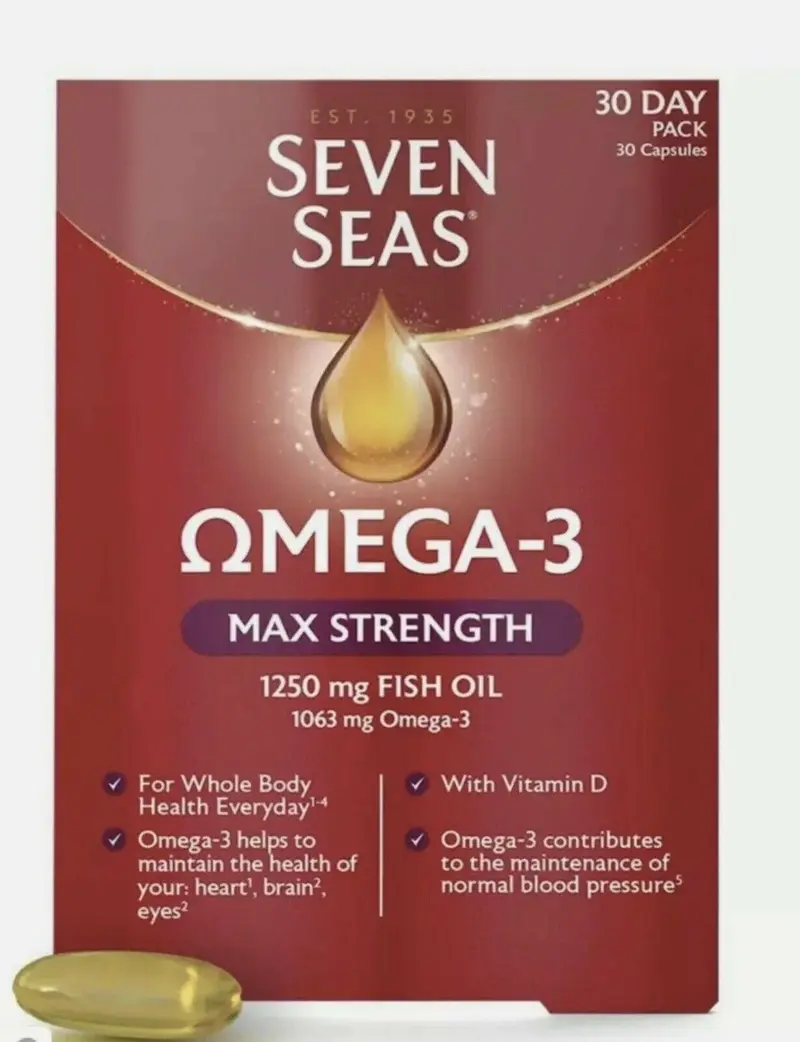 Seven Seas Omega 3 maximum strength