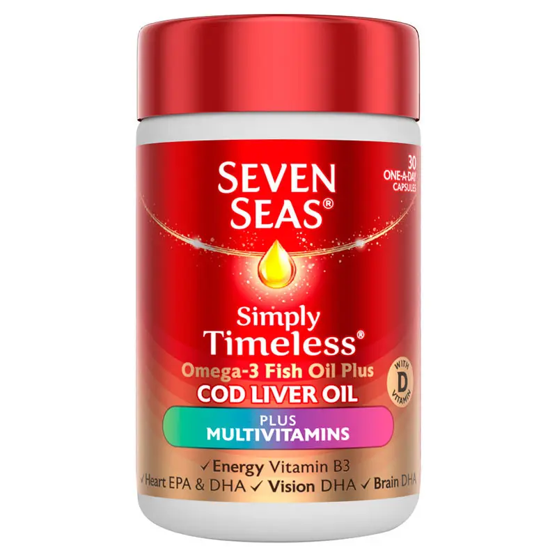 Seven Seas One A Day Pure Cod Liver Oil Plus Multivitamins