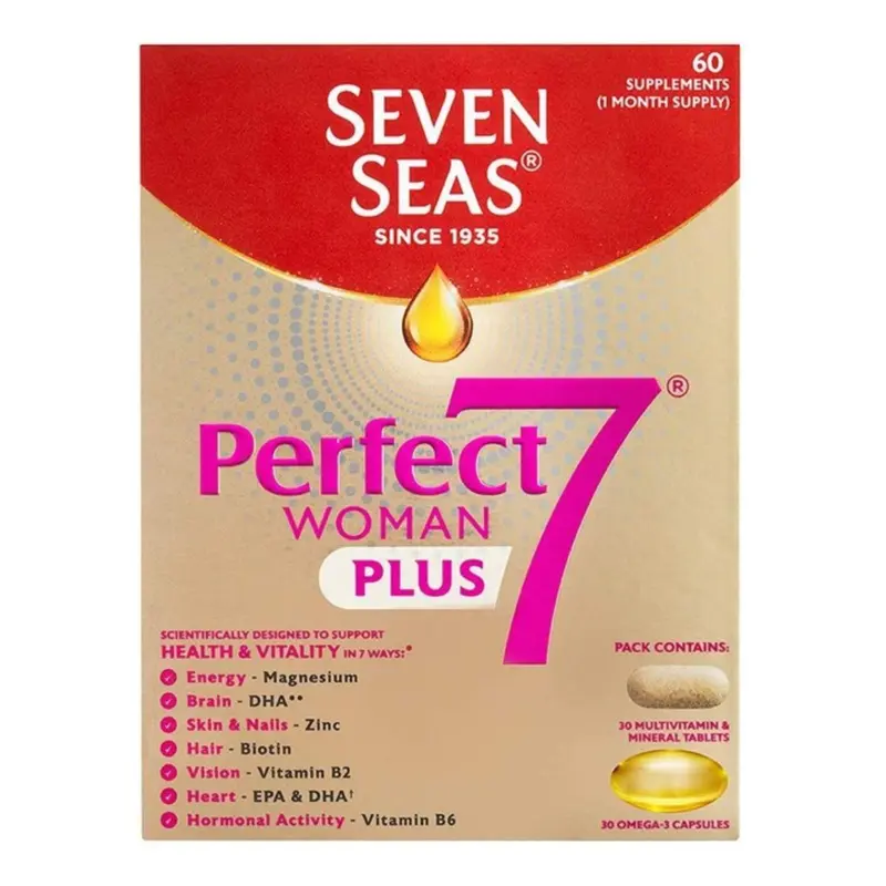 Seven Seas Perfect7 Woman Plus – 30 Tablets + 30 Capsules