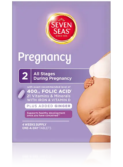 Seven Seas Pregnancy Vitamins with Folic Acid 28 Tablets