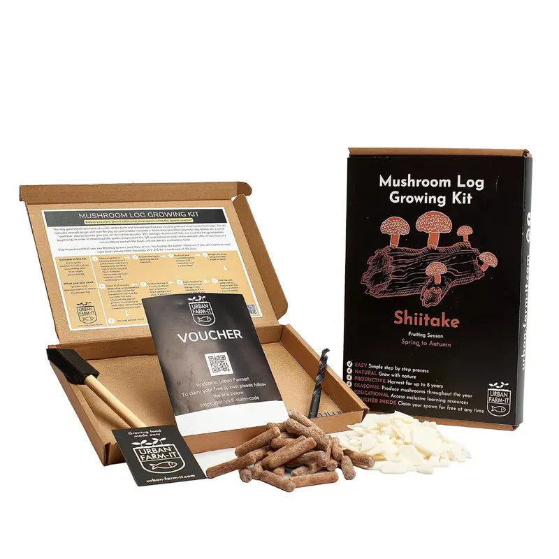 Shiitake Mushroom Growing Kit