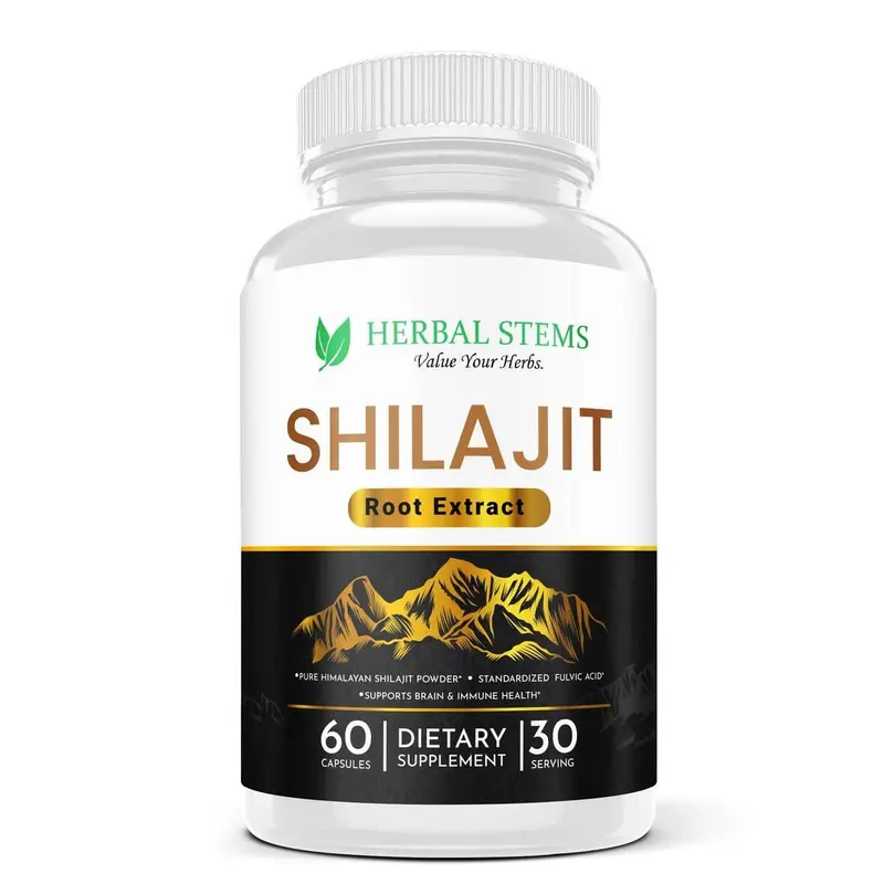 Shilajit Extract Capsules 60 capsules
