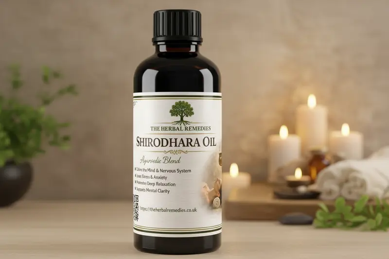 Shirodhara Oil – Ayurvedic Relaxation & Sleep Support Oil | Head Massage, Stress Relief