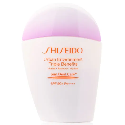 Shiseido - Urban Environment Triple Beauty Suncare Emulsion SPF 50+ PA++++ 30ml.