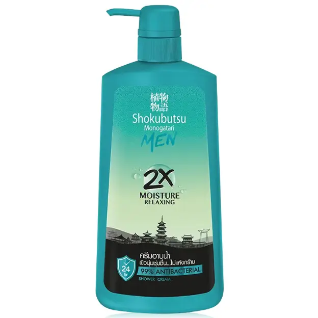 Shokubutsu - Monogatari For Men Moisture Relaxing Shower Cream 450ml.